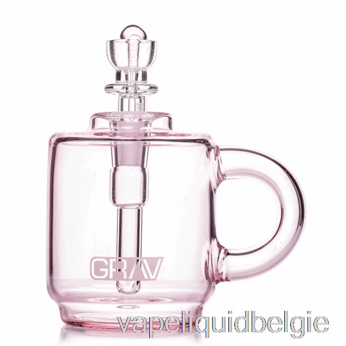 Vape Smaken Grav Koffiemok Pocket Bubbler Roze